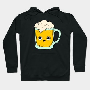 Beer Glass Cute Kawaii Hoodie